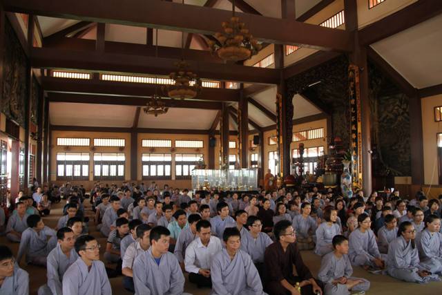 Một ngày tu học của Đoàn TTNPT Trần Thái Tông 