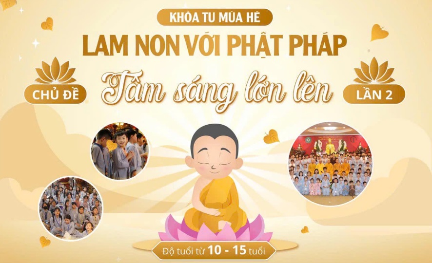 Thông Báo: Khóa Tu Mùa Hè 